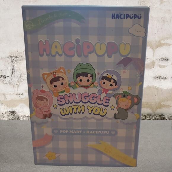 POPMART HACIPUPU Snuggle With You Series Figures Blind Box NEW - Picture 1 of 6